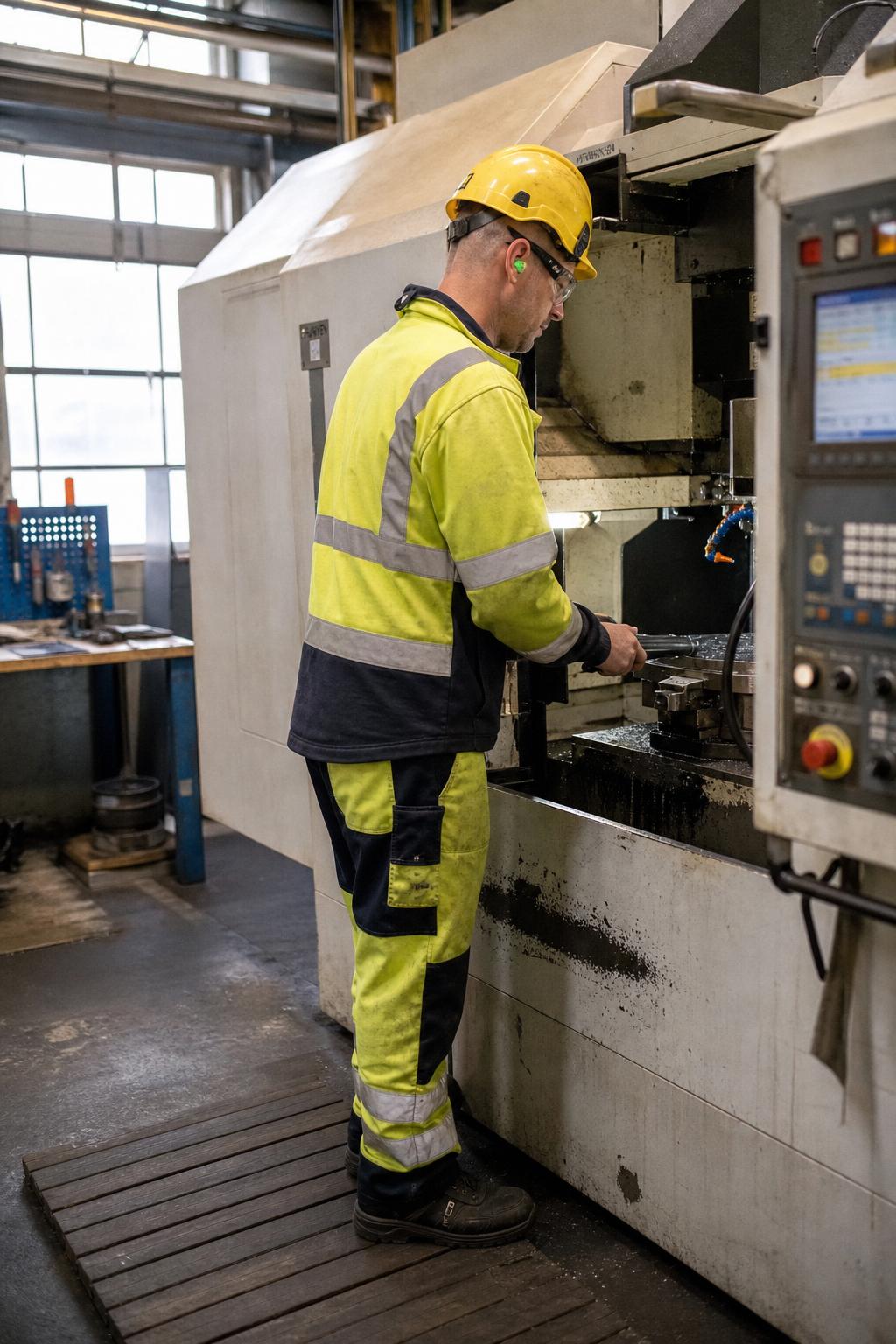 Dansk produktionsvirksomhed i drift